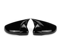 Para VW Para Golf 6 MK6 GTI GTD 2009-2013 Embellecedor De Cubierta Para Espejo Retrovisor Lateral YIJIAVSX(Gloss Black)