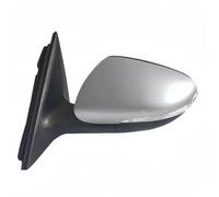 Para VW Para Golf 6 Para A6 Para MK6 2009-2013 Espejo Retrovisor Izquierdo Derecho Coche Automático Con Lámpara Aignal Calentada Completo Espejo Lateral(Left1)