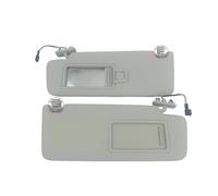 para VW para Golf 7 8 MK7 MK8 para T-roc CC ID.6 Tacqua para Passat para Jetta Parasol para Coche con Clip Panel De Sombra Frontal Viseras Parasol(Light Gray 1 Pair)