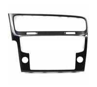 Para VW Para Golf 7 MK7 5GG 819 728 S 5GG819728S 8 Pulgadas Piano Negro Gris MIB Radio Marco Panel Placas Marco Decorativo fascia radio estéreo(Negro)
