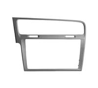 para VW para Golf 7 MK7 7.5 MK7.5 Radio LHD Marco Pantalla Bezuelo Decorativo Panel De Trim Marco de Radio(Silver 8 Inch)