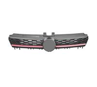 Para VW Para Golf 7 MK7 No GTI 2014-2017 Parrilla De Parachoques Delantero Tipo Panal De Abeja Para Carreras(Red)