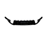 Para VW Para Golf 7 Para MK7 Estándar Para GTI Para GTD Difusor Parachoques Trasero Divisor Plástico Kit Carrocería Con Luz trasero Difusor parachoques(Gloss Black)
