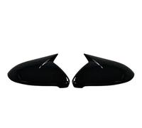 Para VW Para Golf 7 Para MK7 Para .5 Para GTI R Para GTE Para GTD 2014-2019 Carcasas Retrovisores Tapas Espejos Laterales auto Tapas Espejo Lateral(Bright black)
