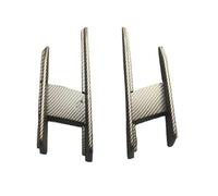 Para VW Para Golf 8 Para MK8 Para GTI Para GTD Para GTE Para R-Line 2020-2024 Alerón Parachoques Cuchilla Viento Faldón Lateral Cuchilla Divisor Aire(Fiber Look)