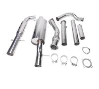 Para VW Para Golf GTI Para Jetta MK4 99-04 1.8L 3" Turbo Back Escape Catback .8T Con Colector De Bajada Carreras Tubo Escape Punta Escape Automóvil
