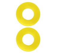 Para VW Para Golf Mk2 3 4 Casquillo Delantero Coche Arandela Cojinete Torre Amortiguadora Anillo Amortiguador Goma Kit Piezas Duraderas Reducir Ruido Puntal Amortiguador(Amarillo)