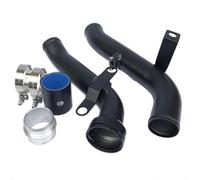 Para VW Para Golf MK5/MK6/GTI Para Scirocco Kit De Conversión De Tubo De Descarga NEGRO Para Tubería De Refuerzo HETEVSCCK