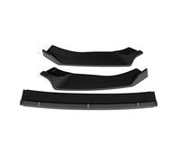 para VW para Golf MK7 MK7.5 GTI GTR GTD 2014-2019 Separador De Parachoques Delantero Difusor De Labios Spoiler Aspecto De Fibra De Carbono/Negro(Matte Black)
