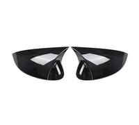 Para VW Para Golf MK8 VIII 8 2020 2021 2022 Par Cubiertas De Espejo Lateral Tapas Retrovisor Ala Negra Brillante Con Asistencia Carril Cubierta Espejo Retrovisor