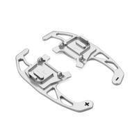 Para VW Para GOLF Para Scirocco Para GTI Para R Para GTD Para GTE Para MK7 7 2014-2019 Extensión Palanca Cambios Para Volante Coche(Silver)