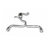 Para VW Para Golf Vi GTi 2.0T MK6 3.5" Punta 2009 2010 2011 2012 Acero Inoxidable Catback Turbo De Escape