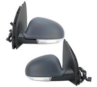 Para VW Para Golf5 V Para MK5 2003 2004 2005 2006 2007 2008 6 Pines Espejo Retrovisor Manual Plegable Espejo Puerta Lateral Conjunto Espejo Retrovisor Puerta Lateral(1 pair)