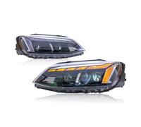 para VW para Jetta 2012 2013 2014 2015 2016 2017 2018 Luces de Coche Proyector LED Faro Delantero Luz de circulación Diurna Coche Faro Principal Montaje