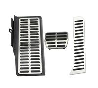 Para VW Para Jetta MK6 MKVI 6 2012 2013 2014 2015 2016 2017 Pedales Coche Freno Gas Accesorios Manuales Automáticos Para Tapas Pedales Cubierta almohadilla pedal freno embrague(EN CON DESCANSO)