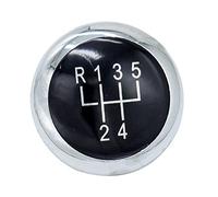 Para VW para P&assat B6 2005 2006 2007 2008 2009 2010 2011 5/6 velocidades Car Styling Gear Knob Emblema Cap Cover Case (Color : 6 velocidades) (6 velocidades)