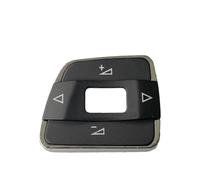 Para VW para Passat B7 multifunción interruptor volante | Embellecedor de tapa de botón de interruptor de dirección multifuncional X1(Left-1PC)