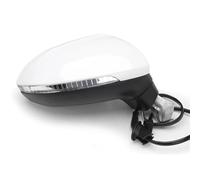 Para VW Para Passat B8 2017 2018 2019 2020 Espejo Retrovisor Eléctrico Con Calefacción Y Señal De Giro Plegable De 6 8 9 Y 13 Cables RESPUNEKBAH(9 Wire Right White)