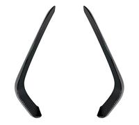 Para Vw Para Passat Para B8 2017-2019 Diseño Coche Parachoques Delantero Divisor Alerón Lateral Ventilación Cuchilla Viento Kits Carrocería 2 Piezas(Glossy black)