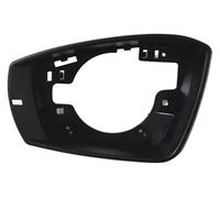 Para VW Para POLO 2014-2018 Cubierta Espejo Retrovisor Lateral Marco Carcasa Coche Soporte Vidrio Brillante Funda Espejo Coche(Left)