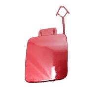 para VW para Polo 2019 2020 2021 2022 2023 2024 Cubierta Tapa Gancho Remolque Parachoques Trasero(Rojo)