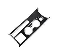 Para VW Para Polo 2019 2020 ABS Consola Central Del Coche Panel De Cambio De Marchas Portavasos Marco Cubierta Moldura YIJIAVSX(Bright Black)