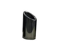 Para VW Para Polo Para Golf 6 7 Mk6 Mk7 Para Lavida Para Bora Para Tiguan 2016-2020 Para Scirocco 1.4T Punta Silenciador Escape En Línea Tubo de escape(Titanio negro 1 pieza)