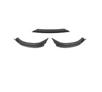 para VW para Polo para GTI 2011-2019 Difusor Divisor Negro Kit Carrocería Labio Parachoques Alerón No Apto Lantero Automóvil Spoiler Parachoques Delantero(2019-20bright Black)