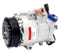 Para VW Para Polo V Para Golf 6Q0820808F 6Q0820803Q 6Q0820803HX 6Q0820803J 6Q0820803K Compresor Aire Acondicionado Compatible Con Clima Compresor