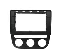 para VW para Sagitar para Jetta para Bora 2005-2018 Radio Fascia Marco 10 Inch Estéreo Panel Arness Energía Cable Adaptador Canbus Fascia del Panel de Radio(Frame-3)