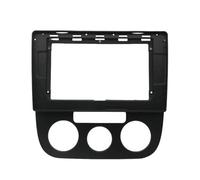 para VW para Sagitar para Jetta para Bora 2005-2018 Radio Fascia Marco 10 Inch Estéreo Panel Arness Energía Cable Adaptador Canbus Fascia del Panel de Radio(Frame-4)