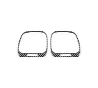 Para VW Para Scirocco 2009-2016 Car Styling Dashboard Side Air Outlet Panel Cover Trim Sticker Geniune Carbon Fiber