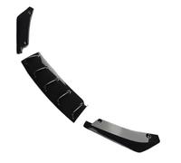 para VW para Scirocco MK3 2.0TSI Basics 2008-2013 Pre-LCI Difusor De Parachoques Trasero con Separadores Laterales BLNETU