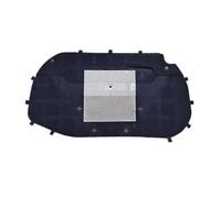 Para VW Para Scirocco MK3 2008-2017 Aislamiento Térmico Algodón Para Capó Alfombrilla Insonorizante(2 aluminum foil)