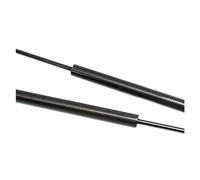 Para VW Para T-roc 2017-2023 Capó Delantero Modificar Puntales Soporte De Elevación Varilla Resorte Amortiguador Amortiguador De Pistón(Black carbon fiber)