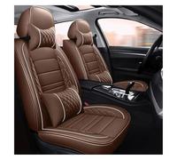 para VW para T-ROC para Bora para Caddy para Golf para Polo Funda Asiento Coche Accesorios Soporte Cojín Protector Coche Funda Asiento(Coffee,DE)