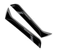 para VW para T-ROC para SUV A11 MK1 R para Line para T Alerones Laterales Ventana Trasera Coche Alas Kits Carrocería Divisores Spoiler Alerón Trasero Coche(Gloss Black)