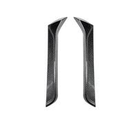 para VW para T-ROC SUV A11 MK1 R para R-Line Alerón Trasero Techo Borde Lateral Aleta Trasera Alerones Laterales 2X Alerón Trasero Ventana Maletero CYPMDW(Carbon Fiber Look)