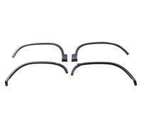 para VW para Tiguan 2009 2010 2011 2012 2013-2016 Coche Rueda Paso de Rueda Moldura Guardabarros Auto Neumático Ceja Tira Pegatina Superior Delantero Guardabarros faldillas