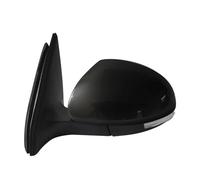 Para VW Para Tiguan 2009-2016 Conjunto Espejo Lateral Puerta Ala Coche Marco Cubierta Espejo Retrovisor Lente Cristal Lámpara Luz Señal Giro GFVFGNLNNA(13pins left black)