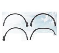 para VW para Tiguan 2009-2021 Coche Moldura del Paso de Rueda Guardabarros Protector Cejas Adhesivo Paso Decorativo Protección contra arañazos Kit Delantero Guardabarros faldillas(For 2009-2016)