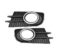 Para VW Para Tiguan 2012-2018 Coche Luz Antiniebla Delantera Carcasa Accesorios Para Coche Cubierta lente faro coche(A Pair Chrome)
