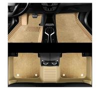 para VW para Tiguan 2017-2023 para Touareg 2019-2023 Accesorios Interiores De Alfombrilla para El Suelo del Coche Alfombrillas para Coche(Beige,TOU*Areg 2008-2010)