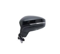 Para VW Para Tiguan 2018-2023 Conjunto De Espejo Retrovisor 8 Pines, Enchufe Doble Negro Con Luz Punto Ciego Accesorios Laterales Para Coche Retrovisor(Izquierda)
