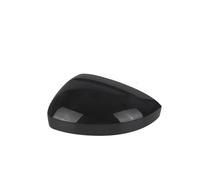 Para VW Para Tiguan AD BW Para MK2 2018-2023 Tapa De Espejo Cubierta Lateral Ala Puerta Izquierda Derecha Con Luz Assit Coche Cubierta Retrovisor(Glossy Black Left)