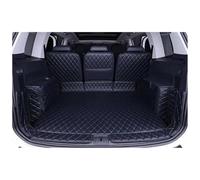 para VW para Tiguan L 5 Asientos/7 Asientos Fibra Cuero Esteras para Maletero Coche Forro Carga Alfombra Alfombrilla Trasera Maletero(5 Seat All Black)