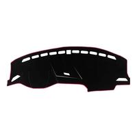 para VW para Tiguan MK2 2016-2022 Cubierta para Salpicadero De Coche Parasol Alfombrilla Accesorios Coche Fundas Salpicadero(A Red Side LHD)