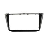 para VW para Tiguan MK2 2017-2020, Radio De 9 Pulgadas, Panel De Salpicadero, Embellecedor para Reproductor De Vídeo Multimedia Marco Radio de Coche