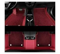 para VW para Touareg 2008-2023 Accesorios Interiores De Alfombrilla De Coche Alfombrillas para Coche(Wine Red,2009-2016)