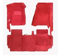 para VW para Touareg 7P 2011-2018 Alfombrillas Coche Revestimientos Piso Impermeables Antideslizantes Durables(Red1,RHD)